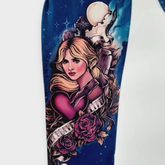 Buffy the Vampire Slayer Leggings Loot Crate Exclusive Size 2XL - Picture 4 of 10